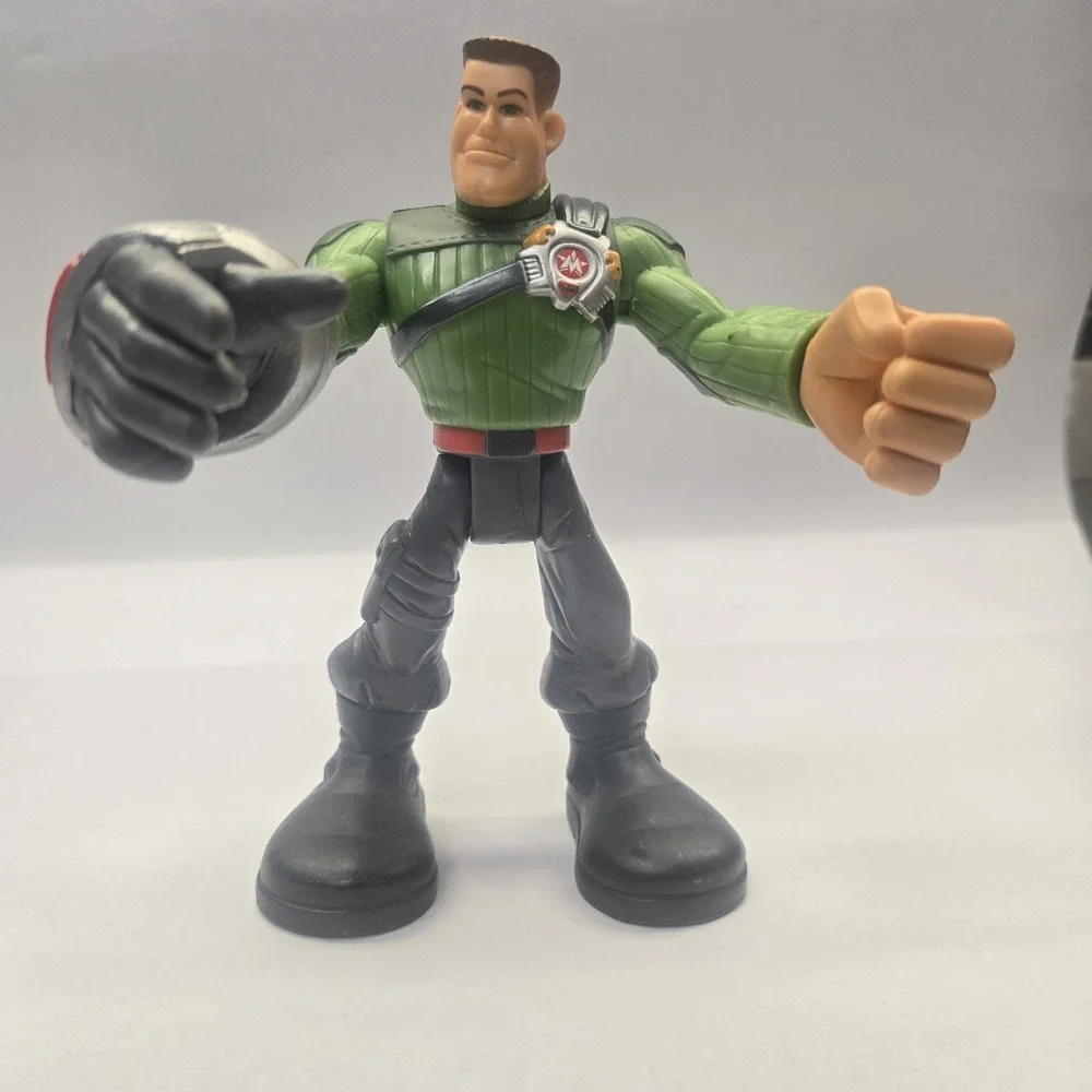Vintage 2002 Playskool‎ Major Powers Star Squad Commander Rescue Heroes 6 Inch